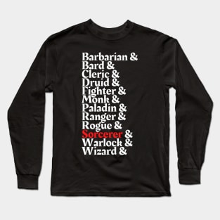 I'm The Sorcerer - D&D All Class Long Sleeve T-Shirt